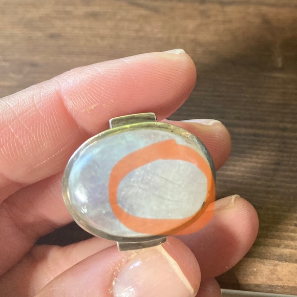 Moonstone ring size 8 - Picture 8 of 9
